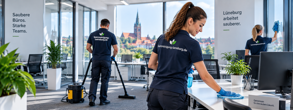 Professionelle Büroreinigung in Lüneburg